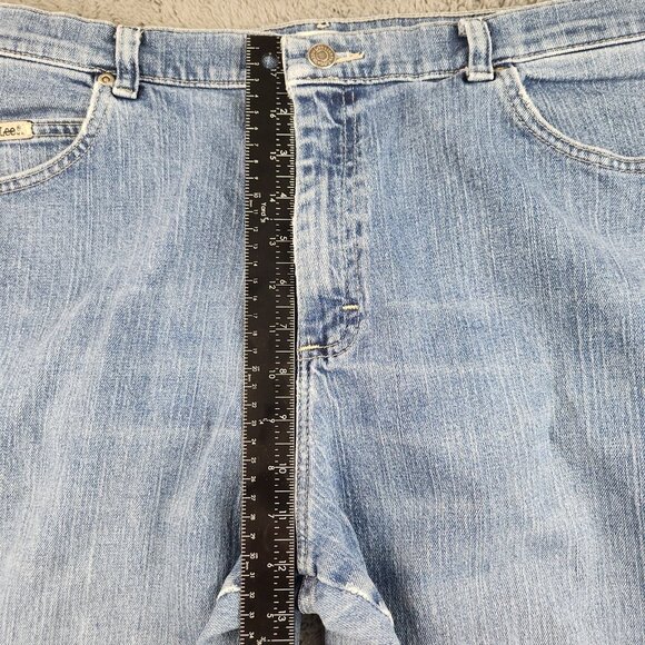 Levi's Relaxed Boot Cut Jeans Women's 16M Blue Stretch High Rise Western Denim - Picture 6 of 12